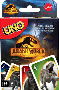 Mattel UNO Jurassic World 3 Kortspill