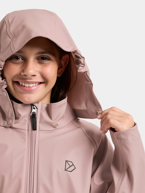 Didriksons Hepta Regnjakke, Vintage Pink