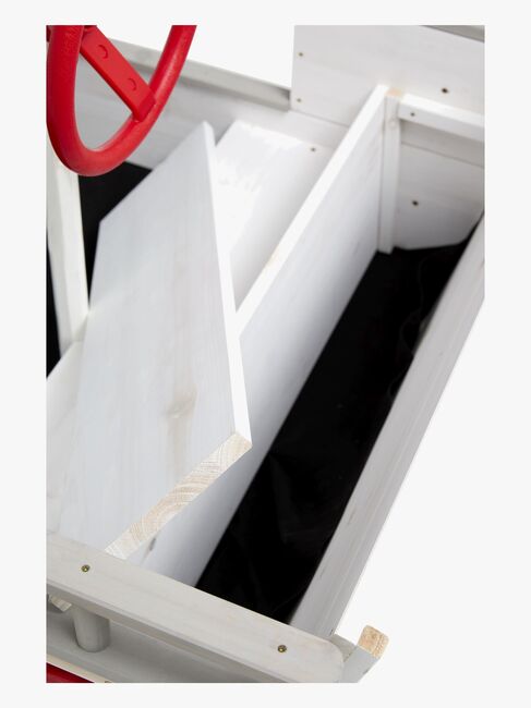 Woodlii Sandkasse i Tre Båt, Hvit