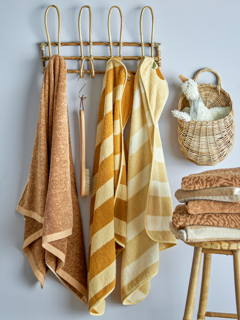 Bloomingville Agnes Håndkle, Brown Cotton