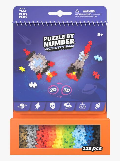 Plus-Plus Activity Pad Space Byggesett