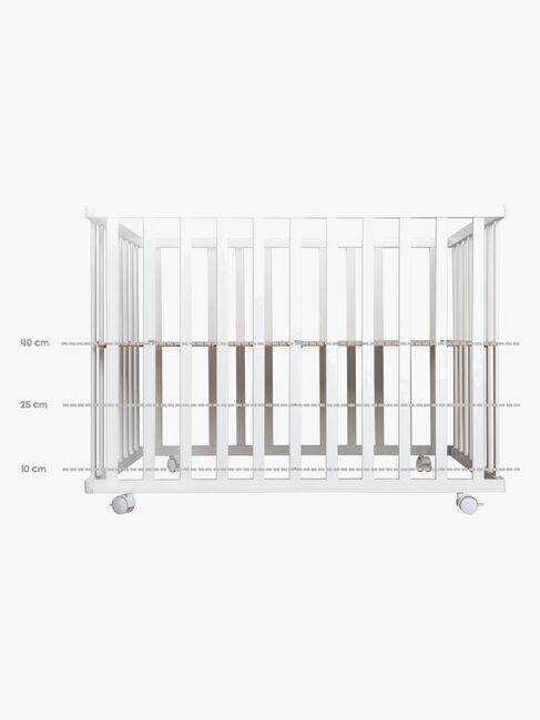 Roba Lekegrind med Hjul, Indian Bears White