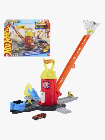 Hot Wheels City Brannstasjon Super Fire Station Rescue