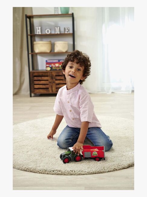 Dickie Toys Fendt Traktor med Tilhenger