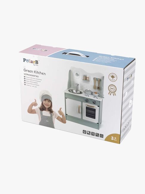 PolarB Lekekjøkken med Tilbehør, Mint
