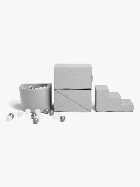 JLY Aktivitetsblokk Med Ballbasseng, Grey