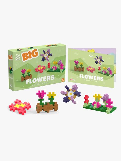 Plus-Plus BIG Activity Byggesett Blomster 40 Deler
