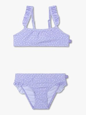 Swim Essentials Bikini, Lilla Leopard