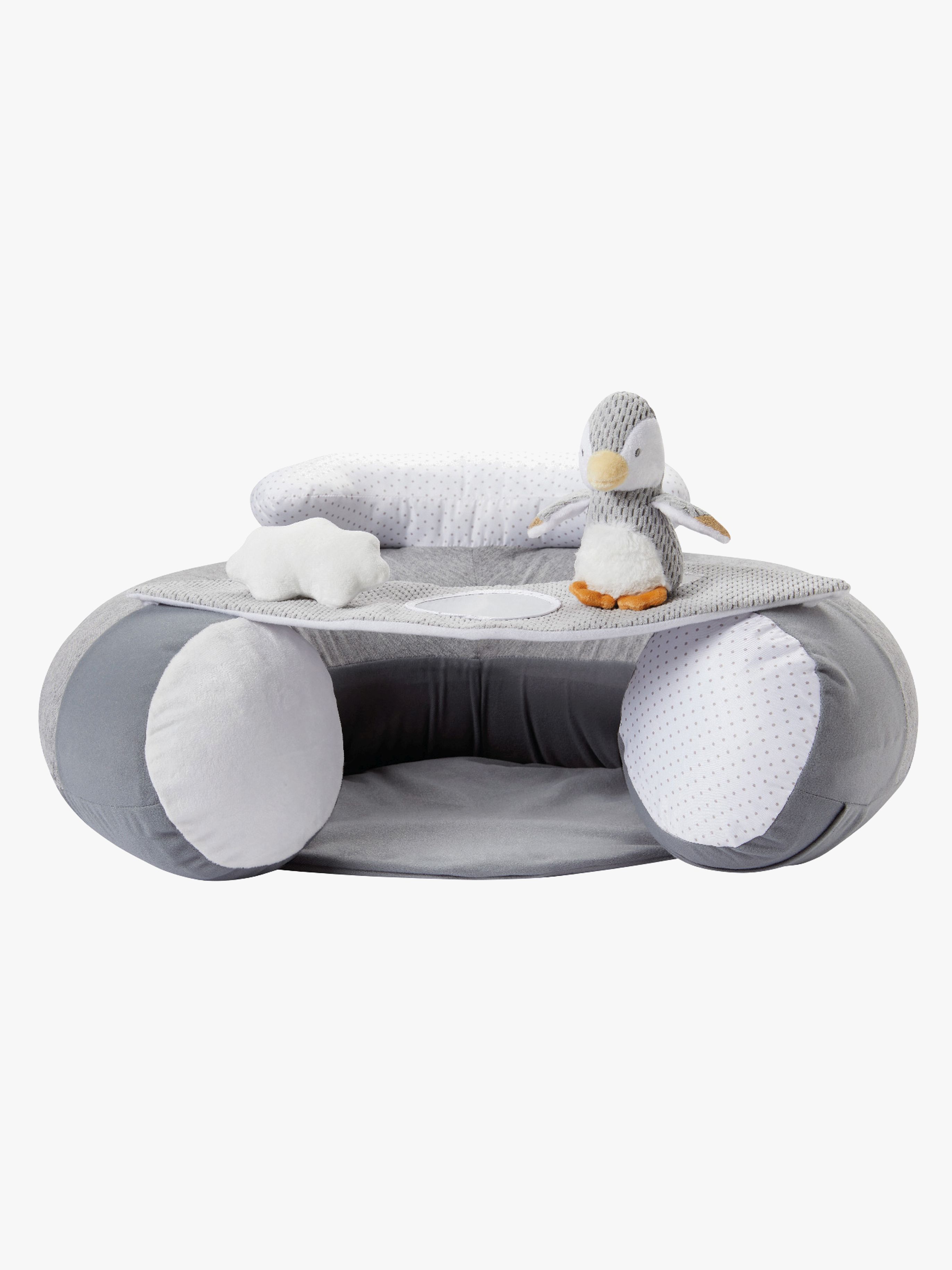 Nuby Little Penguin Aktivitetspute - Aktivitetsleker - 100% Polyester