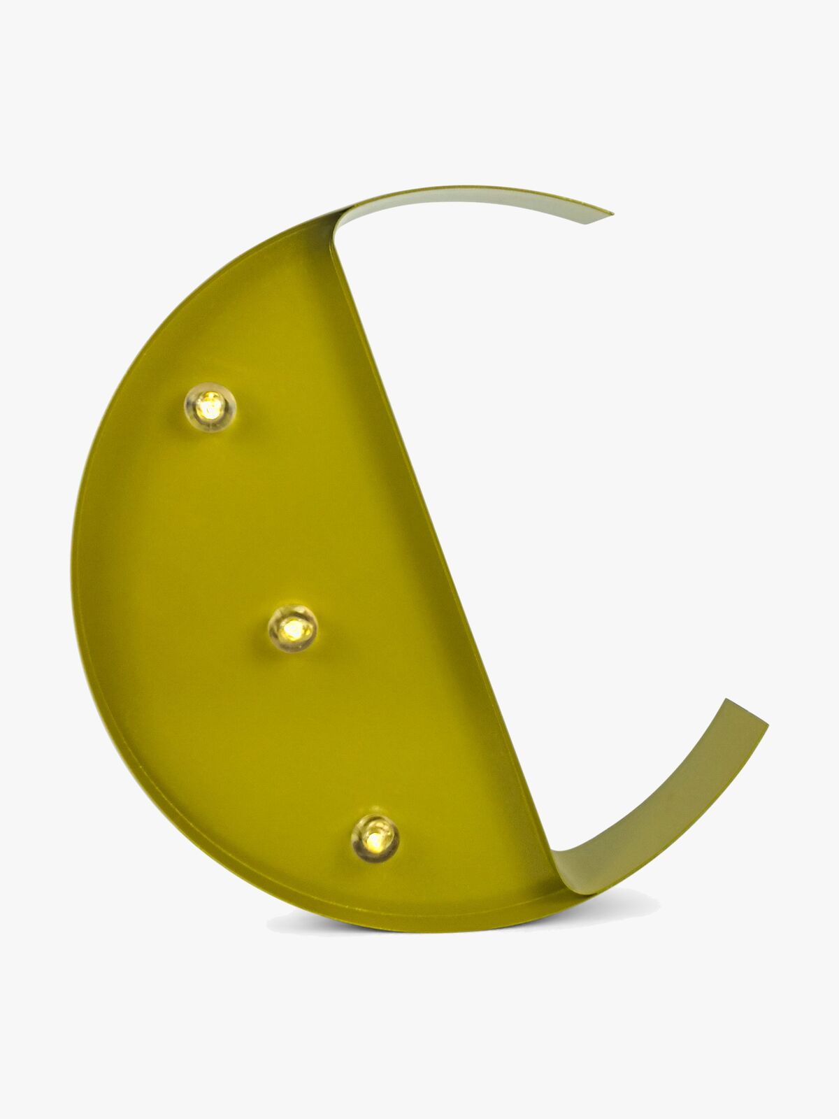 Petite Déco Bokstavlampe C, Gull