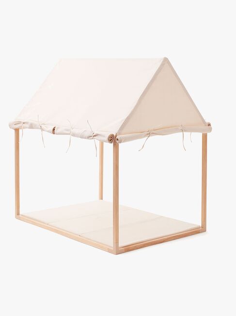 Kids Concept Lekehus Telt, Naturhvit