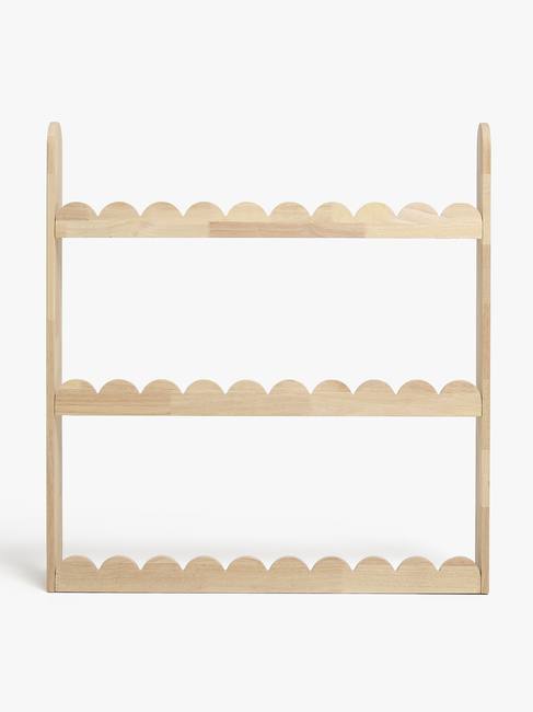 Alice & Fox Dune  Veggopphengt Bokhylle, Natural Wood