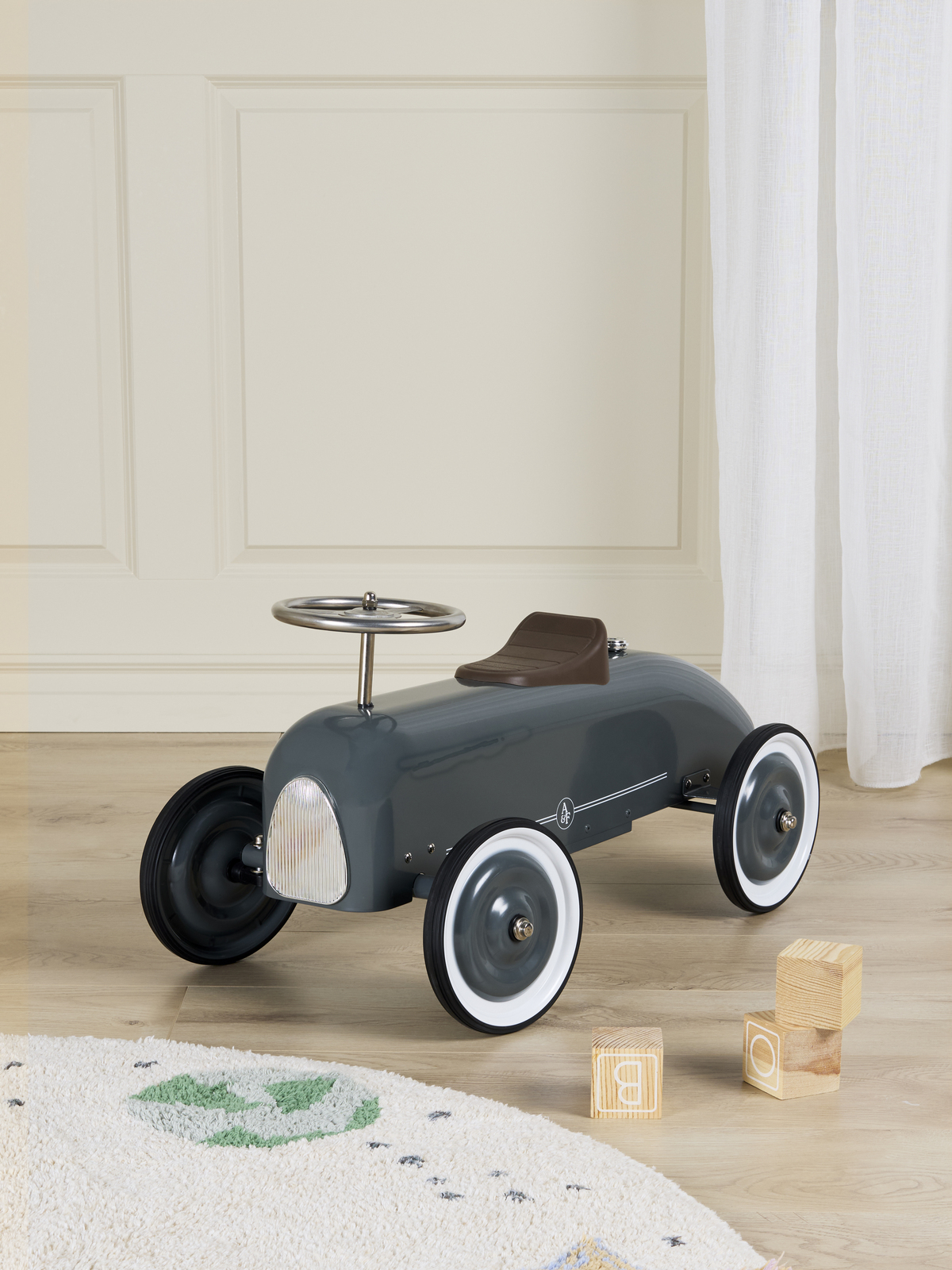 Alice & Fox Retro Gåbil, Slate Grey