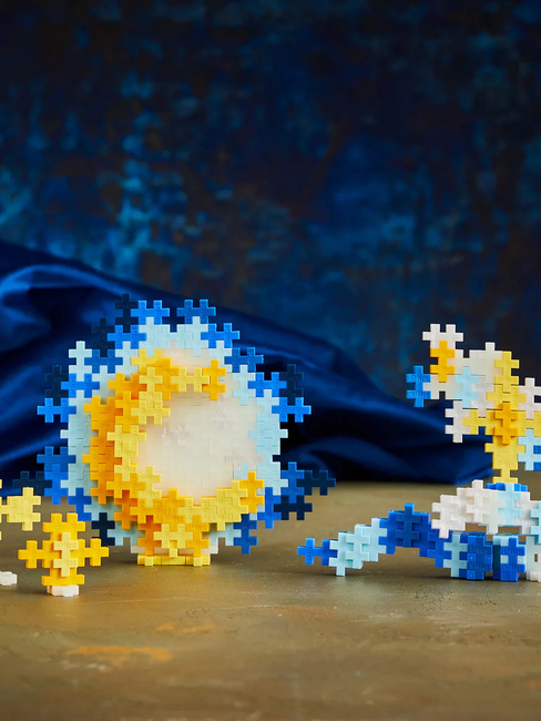 Plus Plus Byggesett Inspired Van Gogh Starry Night