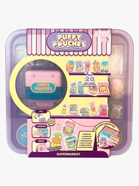 Puffy Pouches Deluxe Lekesett