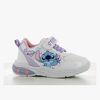 Disney Lilo & Stitch  Blinkende Sneakers, White/Lilac
