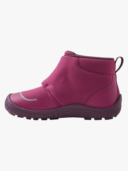 Reima Hyppii Barefoot WP Sneakers, Cool Burgundy