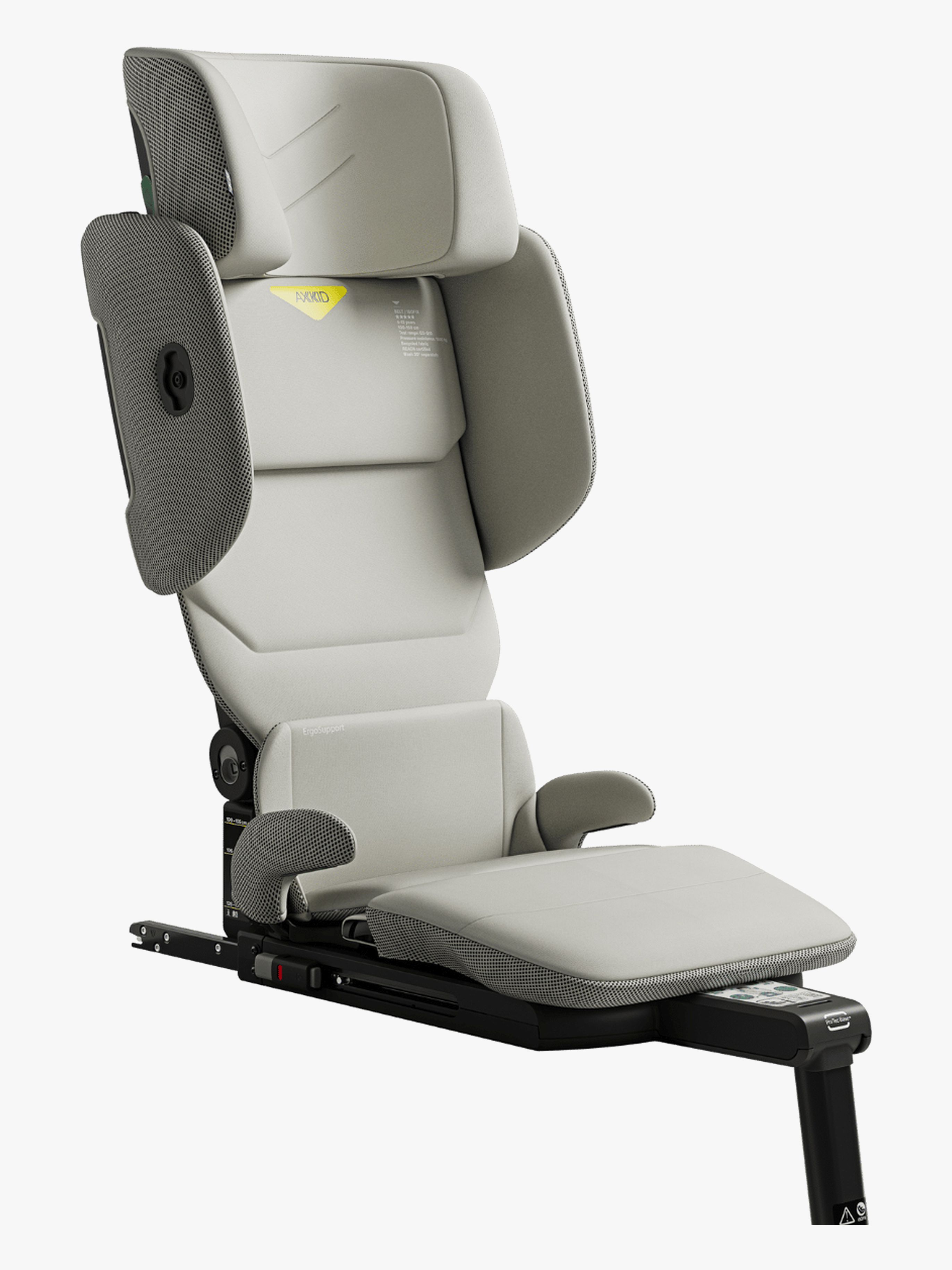 Axkid Up Beltestol, Beachgrass Beige - ISOFIX - Polyester,Stål