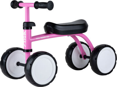 STIGA Mini Rider Go Firehjuling, Rosa
