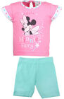 Disney Minnni Mus T-shirt og Bukse, Rosa/Turkis