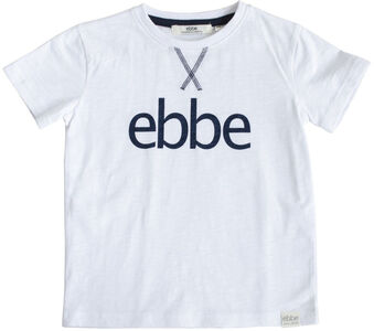 Ebbe Hendrix Logo T-Skjorte, Soft White