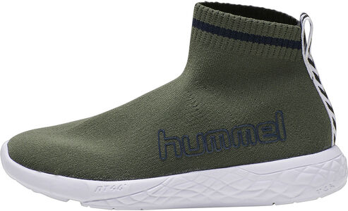 Hummel Terrafly Sock Runner Jr Sneaker, Deep Lichen Green
