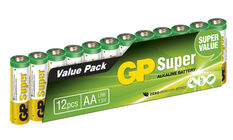 GP Batterier AA LR6 Super 12-pack