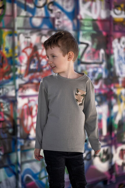 Luca & Lola Piero Langermet T-Skjorte, Khaki