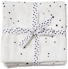Done By Deer Teppe Dreamy Dots 120x120 2-pack, White