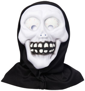 Spooky Frights Kostyme Maske med Hette Barn