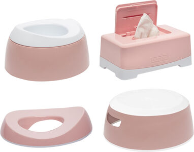 LUMA Toalettreningssett 4 deler, Cloud Pink