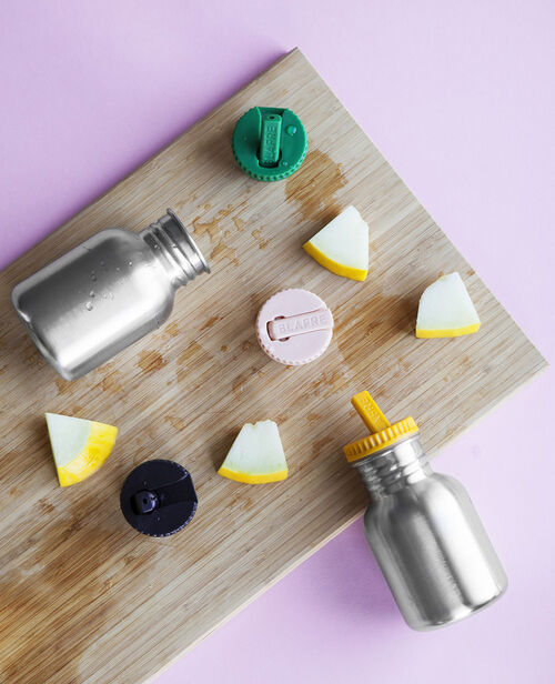 Blafre Kork med Drikketut till Stålflaske, Pink