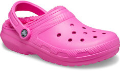 Crocs Classic Lined Clog, Electric Pink