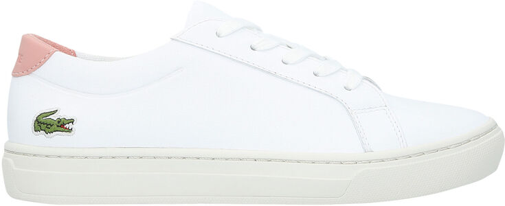 Lacoste L.12.12 318 Sneaker, White/Pink