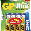 GP Batterier Ultra Plus Alkaline AA 4-pack