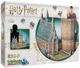 Harry Potter 3D-puslespill Store Salen Hogwarts 850 Biter