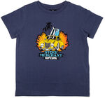 Rip Curl Arty SS Tee Groms T-shirt, Blue Indigo