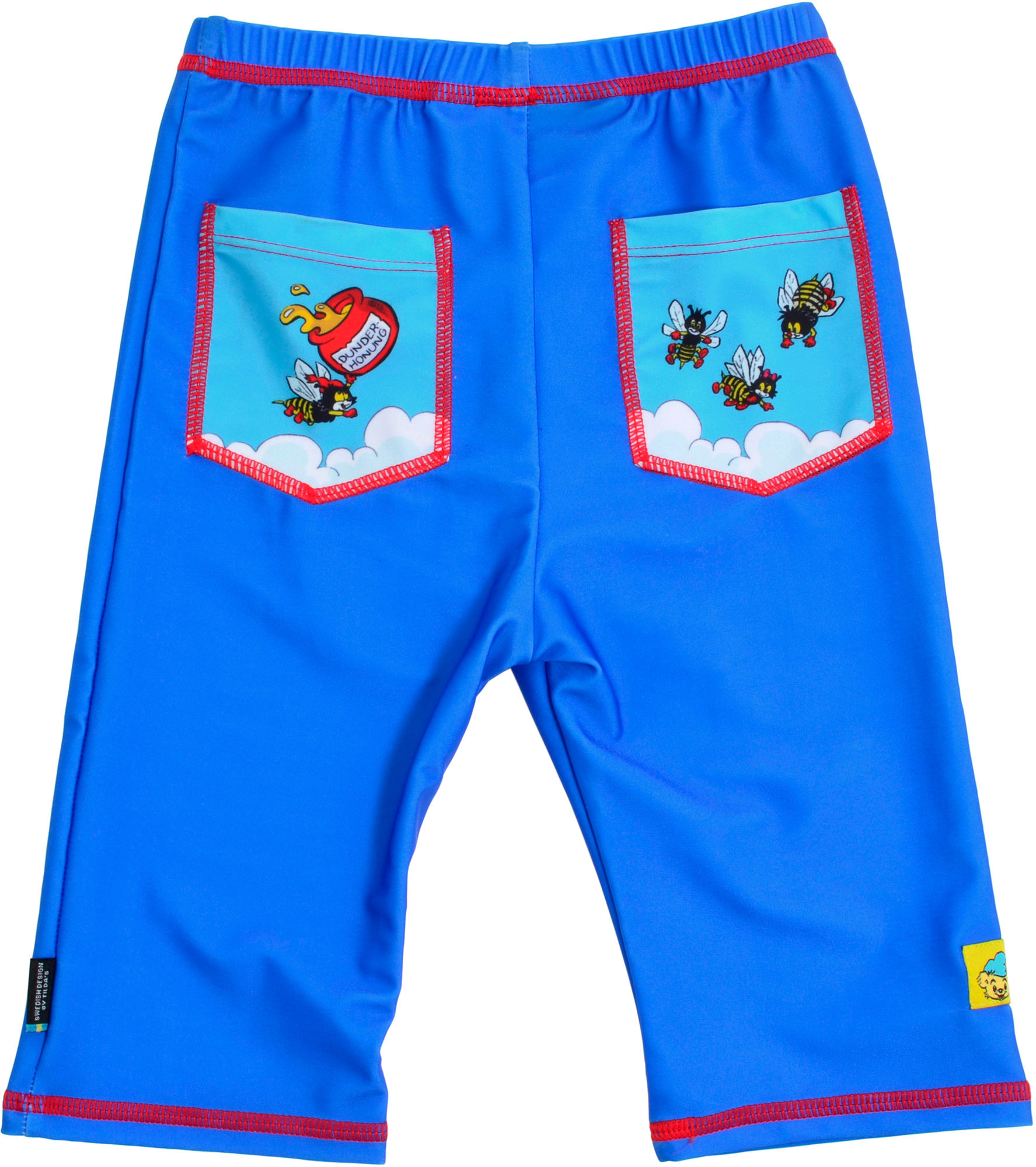 Swimpy Bamse & Surre UV-Shorts UPF 50+, Blå, 98-104
