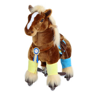 PonyCycle Ride-On Hest Premium, Brun