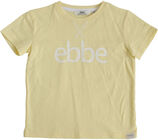 Ebbe Hendrix Logo T-Skjorte, Pale Yellow