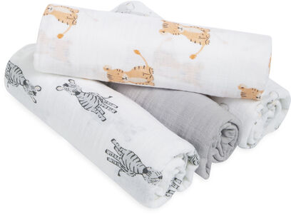 Aden by Aden + Anais Helseteppe Swaddle 4-pack