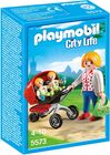 Playmobil 5573 City Life Mamma Med Tvillingvogn