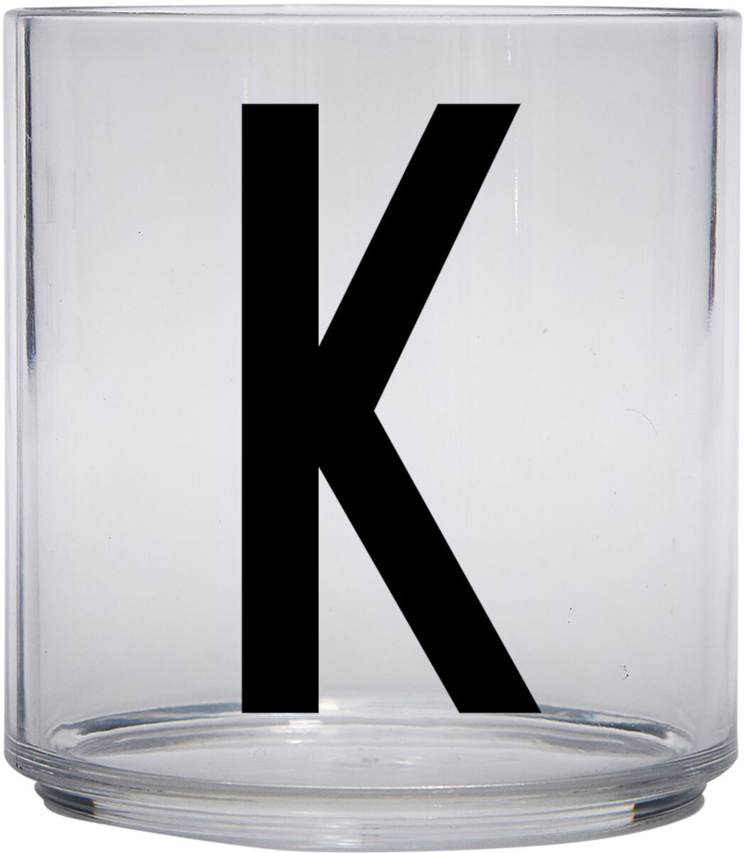 Design Letters Drikkeglass, K