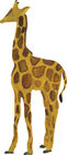 That's Mine Wallsticker Giraffe Baby