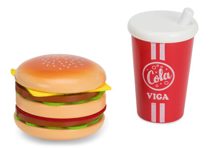 VIGA Lekesett Hamburger med Cola