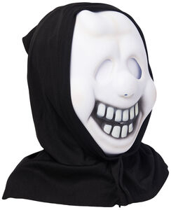 Kostyme Maske med Hette Spøkelse Barn