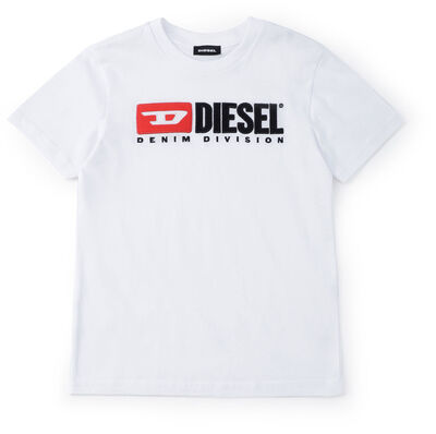 Diesel Tjustdivision T-Shirt, Bianco