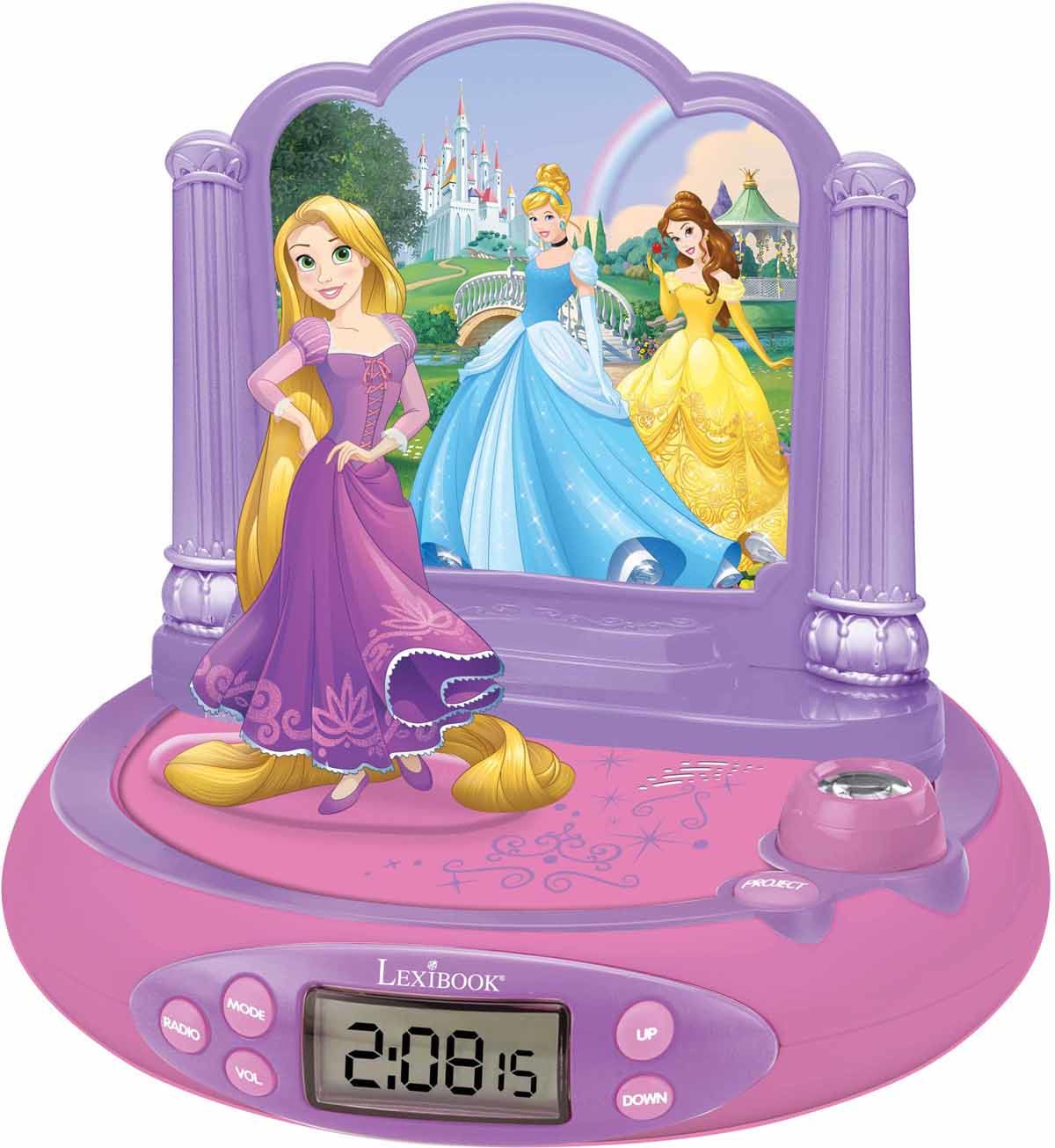 Disney Princess Projektorklokke Med Lyd Rapunzel