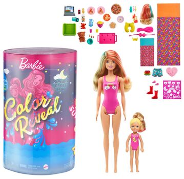 Barbie Color Reveal Slumber Party Surprise Dukke