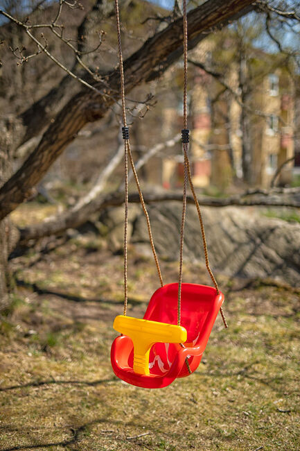 Pinepeak Babyhuske, Rød/Gul